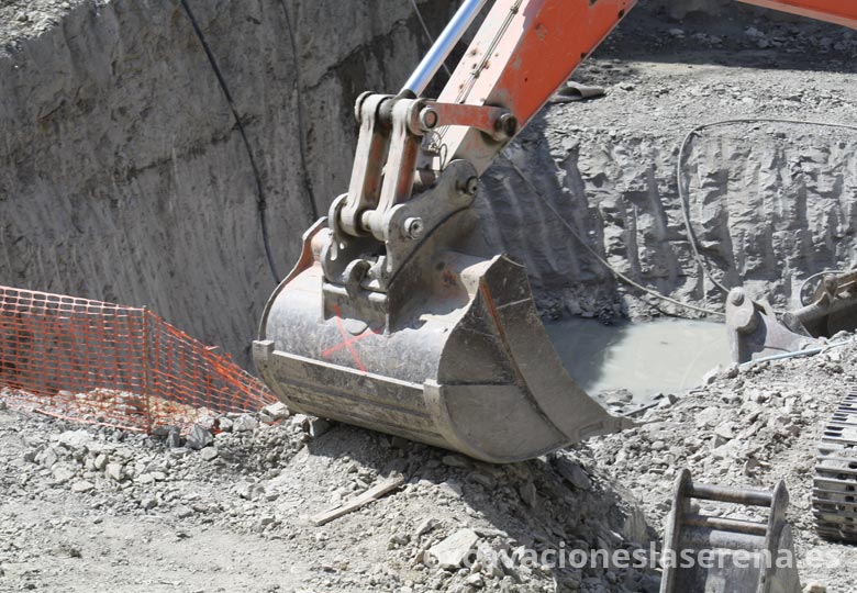 Preparación de terreno para una cimentación